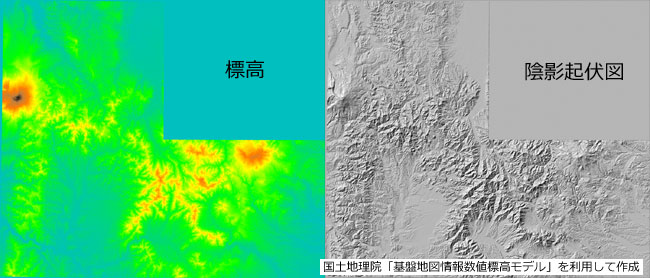 地理 院 標高 国土 地図